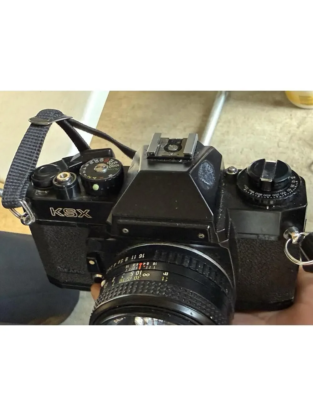 Sears KSX Super Vintage Camera w/ 50mm f/1.7 Auto MC- Untested